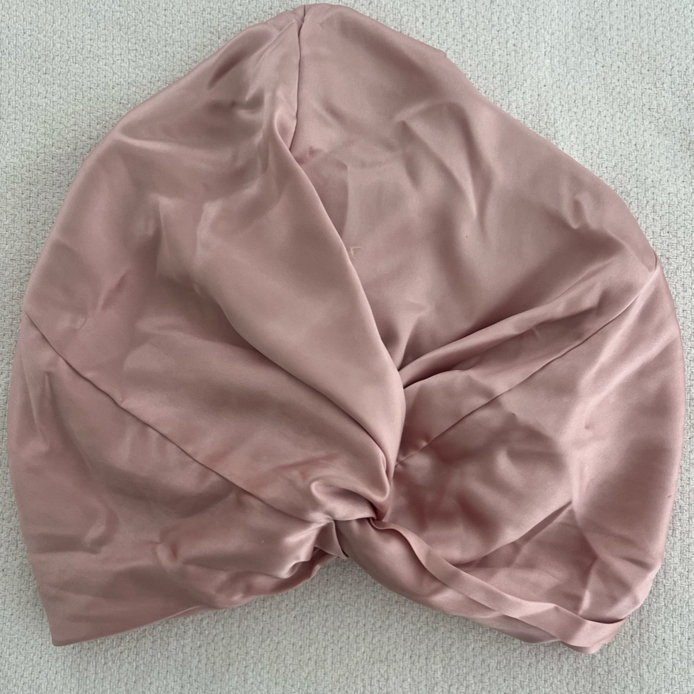 Slip pure silk turban - gently used